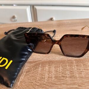 Fendi Tortoise Shell Sunglasses